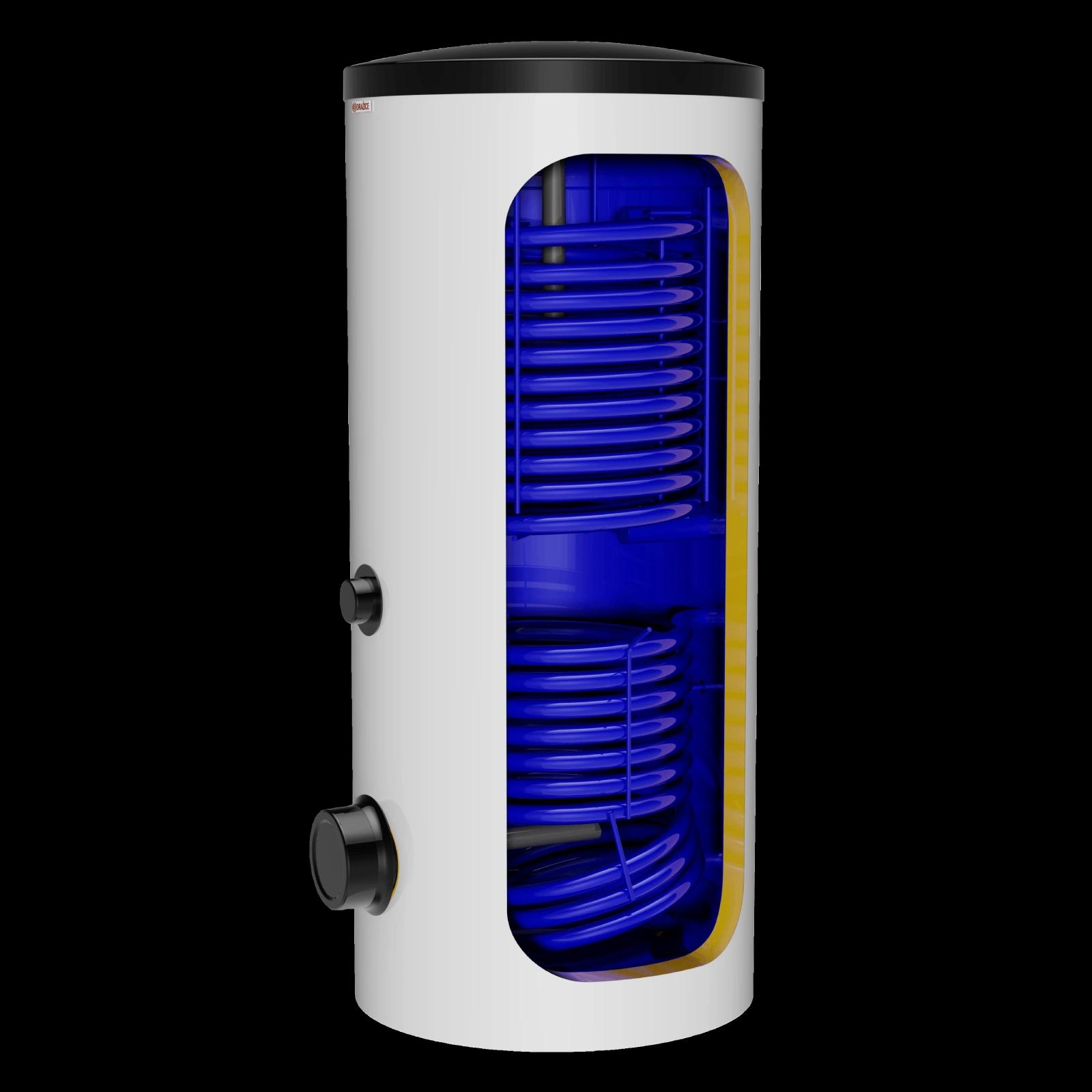 Водонагрівач для сонячних систем та теплових насосів з двома вмонтованими теплообмінниками DRAZICE OKC NTRR/HP/SOL